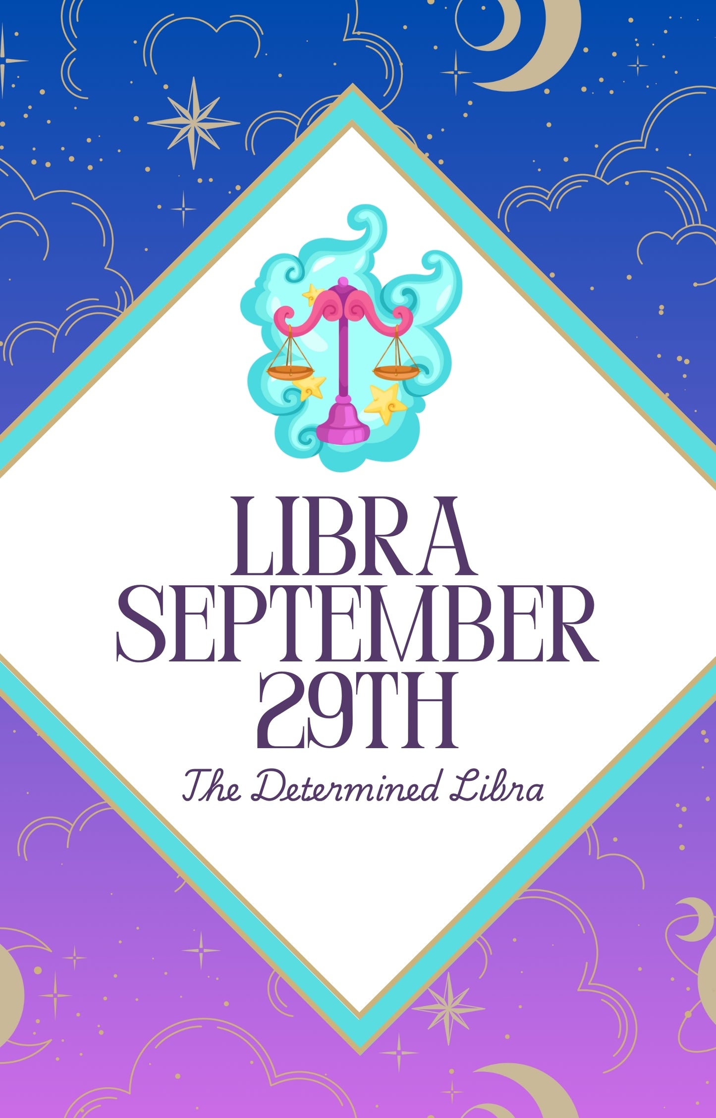 the Libra birthday book September 29 the determined libra