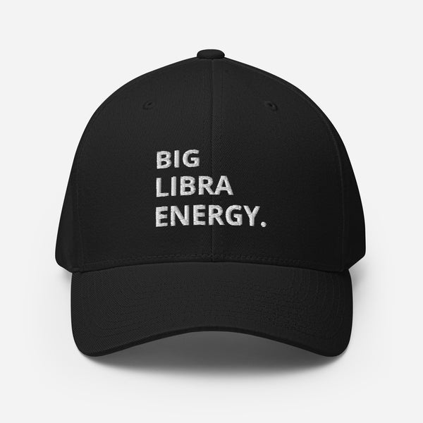Big Libra Energy Zodiac Sign Flexfit Baseball Cap