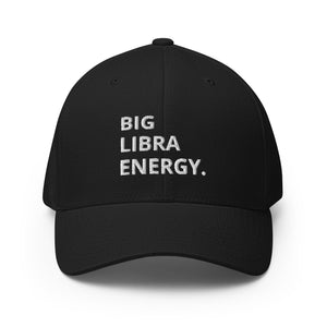Big Libra Energy Zodiac Sign Flexfit Baseball Cap